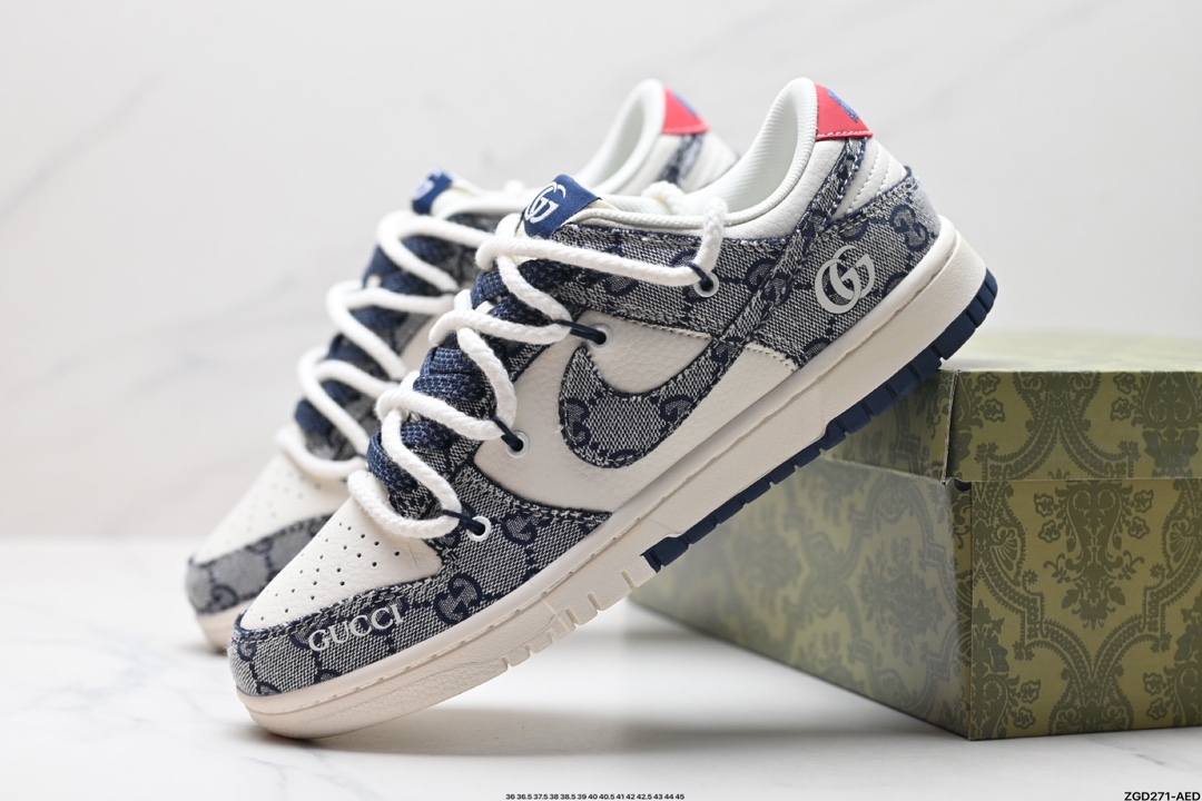 NK Dunk Low Retro “DIY高端定制” 低帮休闲运动板鞋   YX5066-216