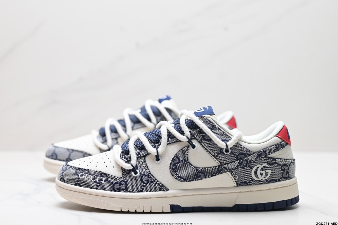 NK Dunk Low Retro “DIY高端定制” 低帮休闲运动板鞋   YX5066-216