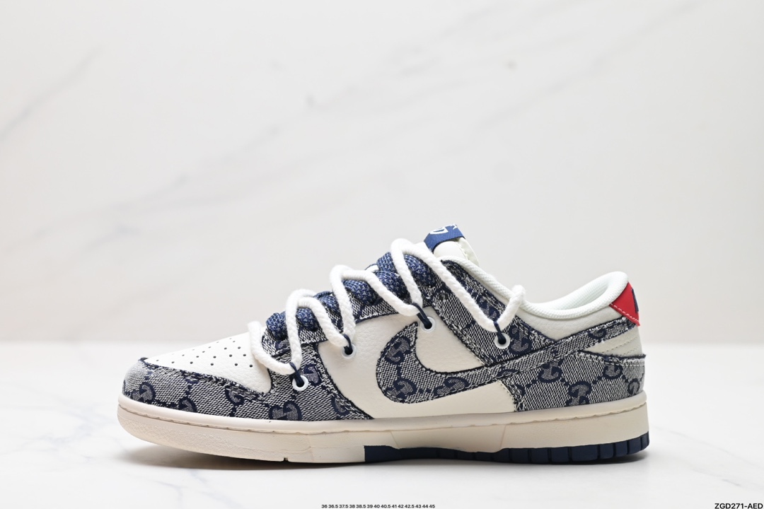 NK Dunk Low Retro “DIY高端定制” 低帮休闲运动板鞋   YX5066-216