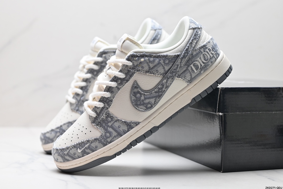 NK Dunk Low Retro “DIY高端定制” 低帮休闲运动板鞋  YX5066-247