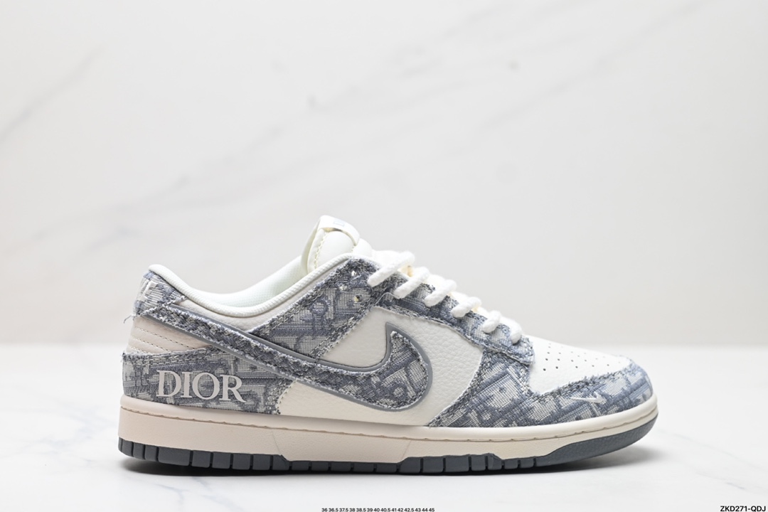 NK Dunk Low Retro “DIY高端定制” 低帮休闲运动板鞋  YX5066-247