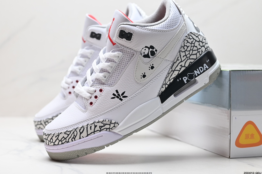 Air Jordan 3 Retro 迈克尔·乔丹AJ3代中帮复古休闲运动文化篮球鞋  136064-116