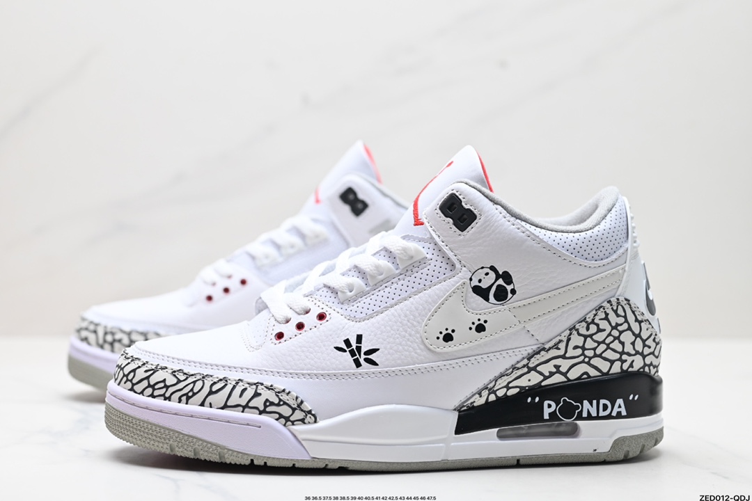 Air Jordan 3 Retro 迈克尔·乔丹AJ3代中帮复古休闲运动文化篮球鞋  136064-116