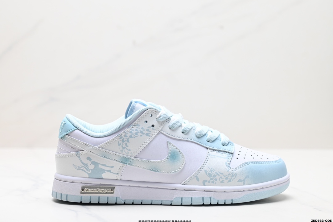 NK Dunk Low Retro “DIY高端定制” 低帮休闲运动板鞋  DV0833-104