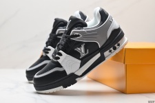 🈴12 colors🈴💰220 company level✅ Brand new LV Louis Vuitton Trainer Sneaker Low casual sports culture versatile sneakers Size: 40~45ID: JKD129-QDE 1 🈴12 colors🈴💰220 company level✅ Brand new LV Louis Vuitton Trainer Sneaker Low casual sports culture versatile sneakers Size: 40~45ID: JKD129-QDE
