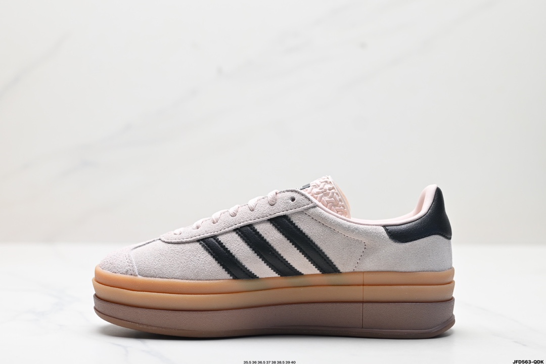 阿迪达斯Adidas Gazelle Bold w 低帮复古百搭休闲运动板鞋  IE0429