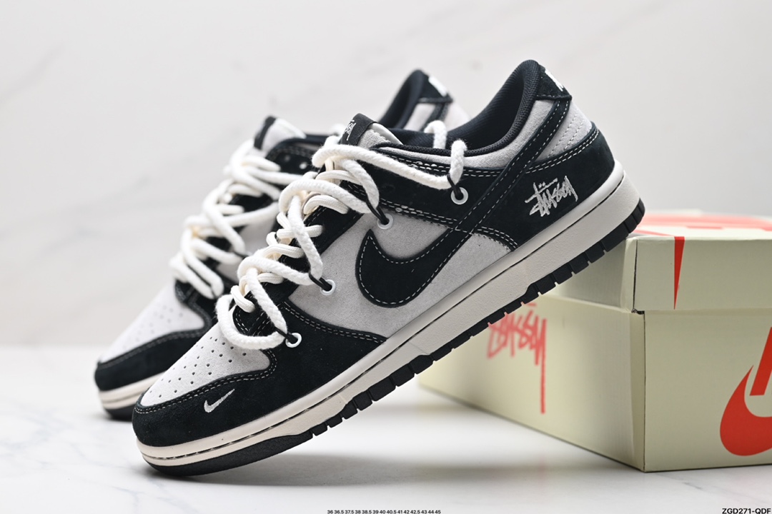 NK Dunk Low Retro “DIY高端定制” 低帮休闲运动板鞋   YX5066-209