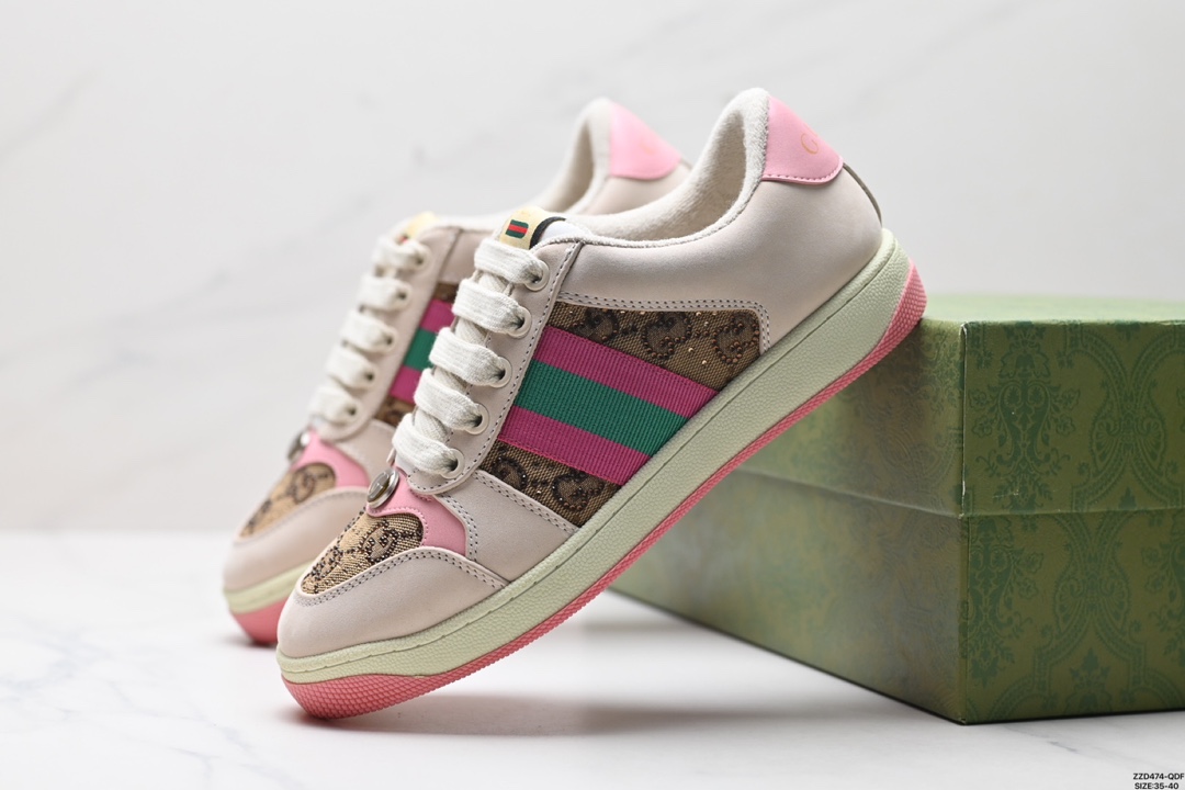 Gucci Distressed Screener sneaker 古驰小脏鞋系列