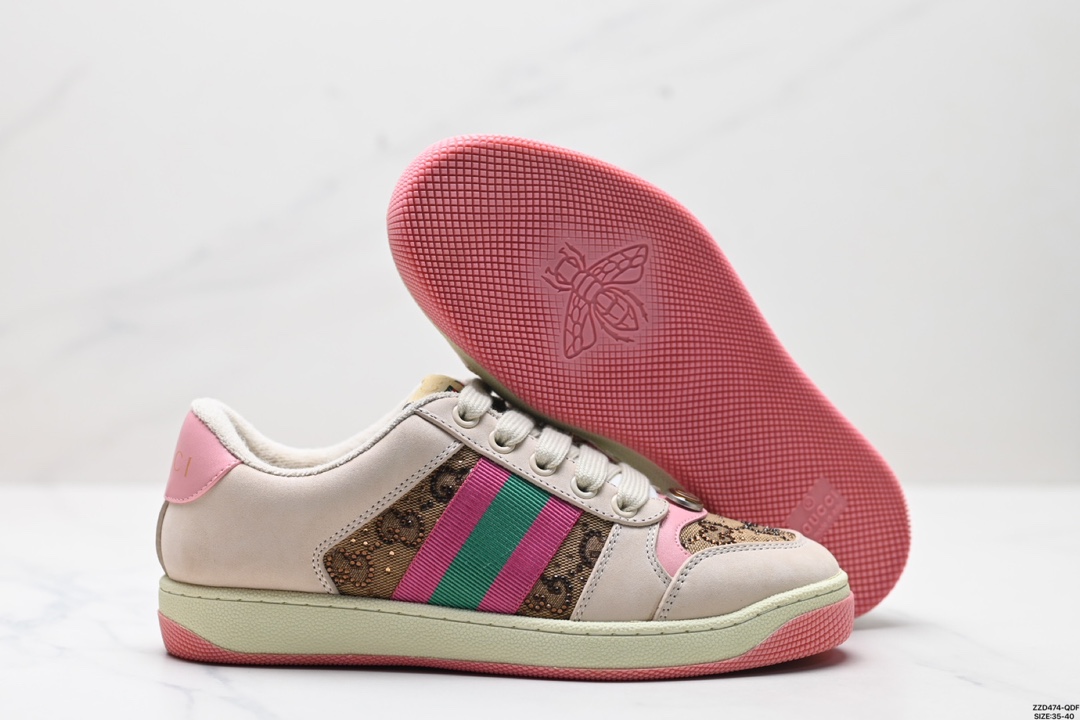 Gucci Distressed Screener sneaker 古驰小脏鞋系列