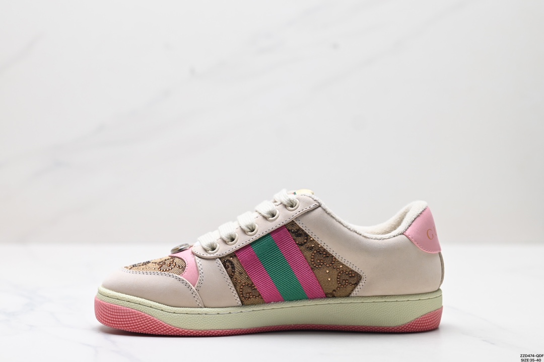 Gucci Distressed Screener sneaker 古驰小脏鞋系列