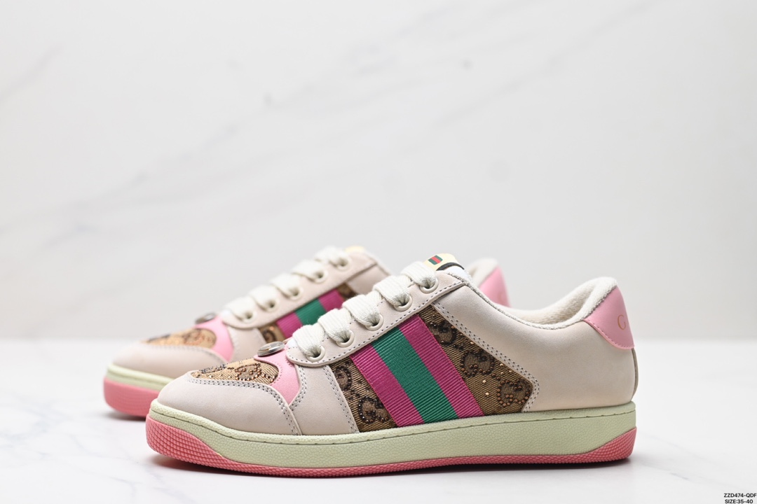 Gucci Distressed Screener sneaker 古驰小脏鞋系列