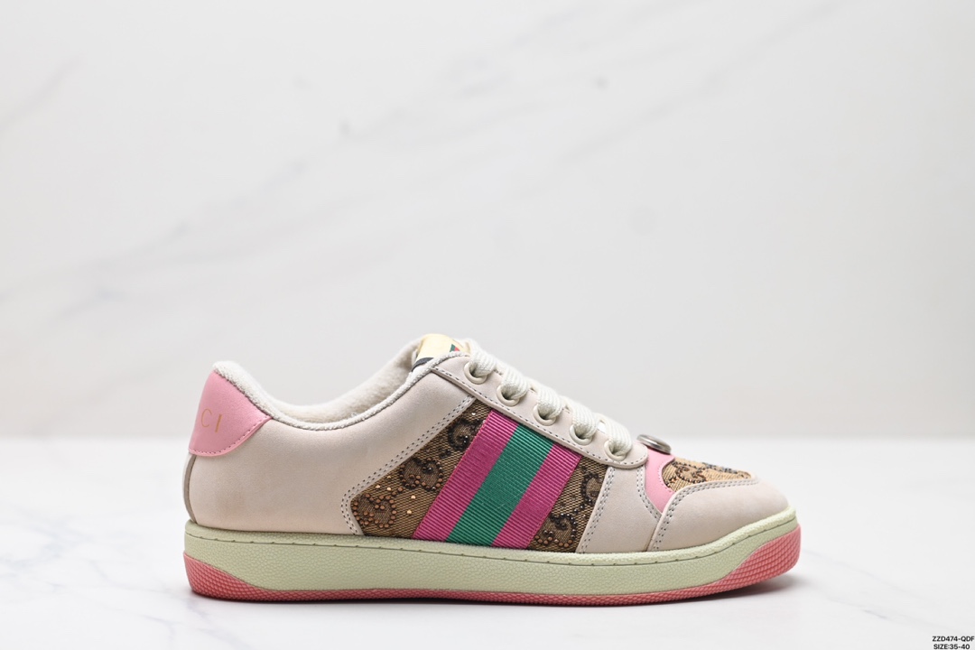 Gucci Distressed Screener sneaker 古驰小脏鞋系列