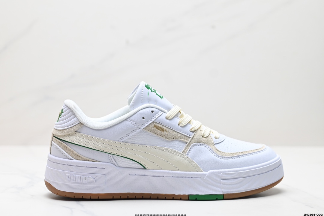 PUMA Ca Pro 合成革牛剖层革头层牛皮 舒适 低帮 彪马板鞋  395773-03