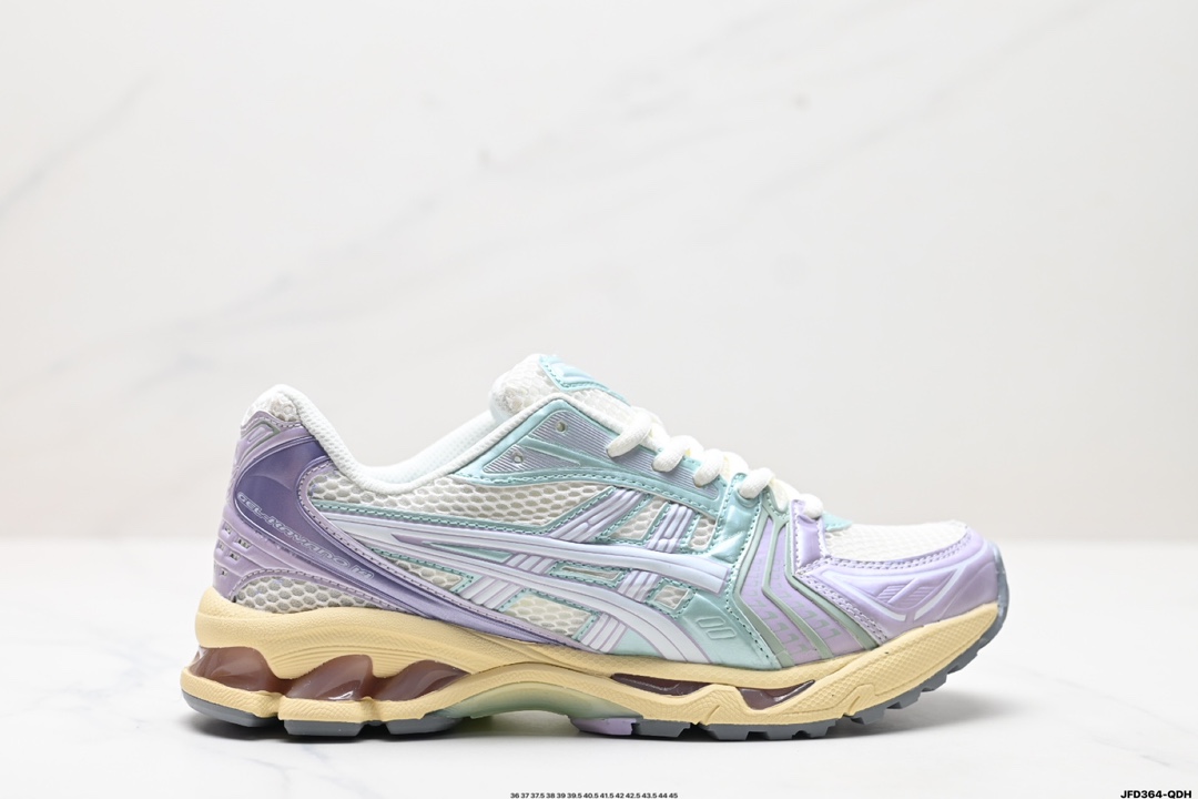 Asics Gel-Kayano 14 版本 亚瑟士运动休闲透气专业跑鞋  1203A537-105