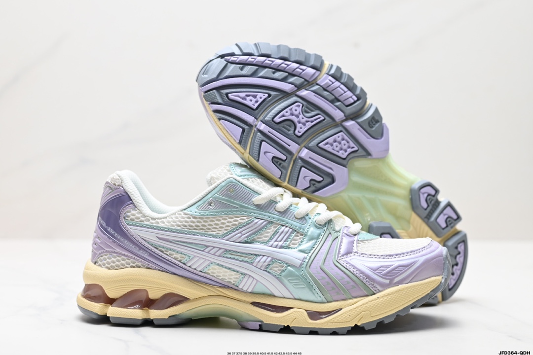 Asics Gel-Kayano 14 版本 亚瑟士运动休闲透气专业跑鞋  1203A537-105