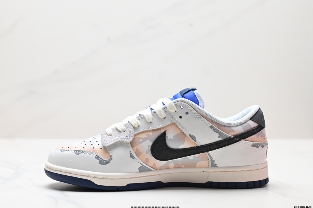 NK Dunk Low Retro “DIY高端定制” 低帮休闲运动板鞋   FQ8826-100