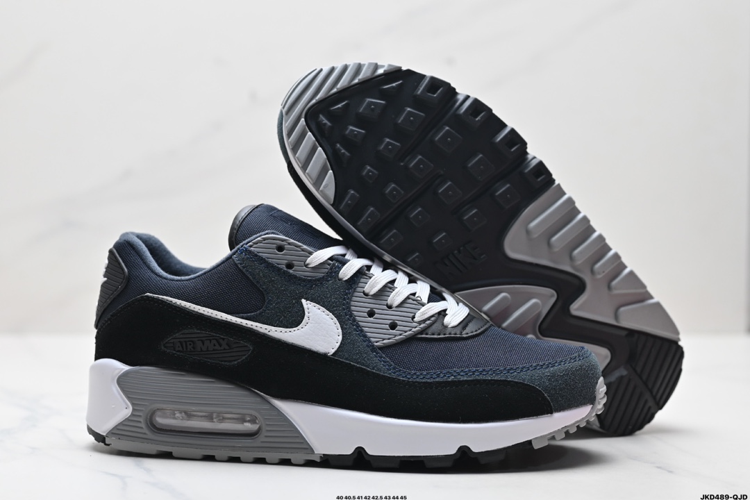 Nike Air Max 90 初代系列低帮复古气垫百搭休闲运动慢跑鞋  700155-011