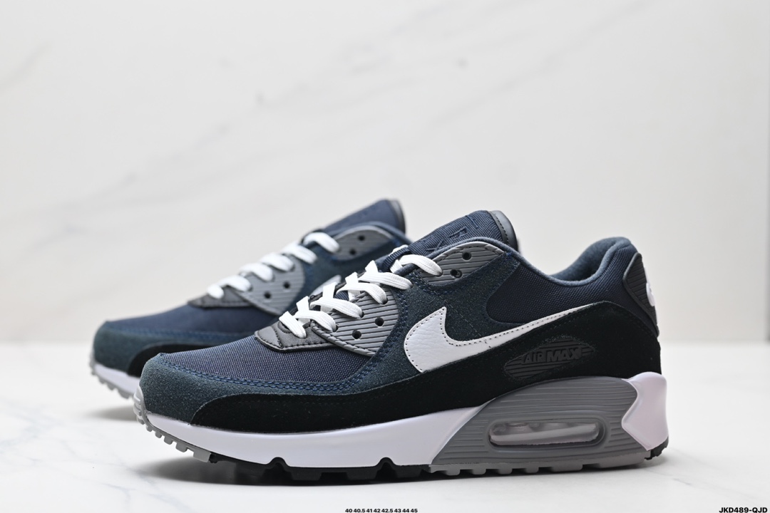 Nike Air Max 90 初代系列低帮复古气垫百搭休闲运动慢跑鞋  700155-011