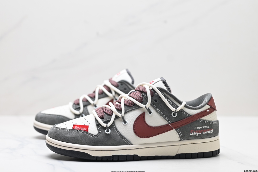 NK Dunk Low Retro “DIY高端定制” 低帮休闲运动板鞋   XS1186-102