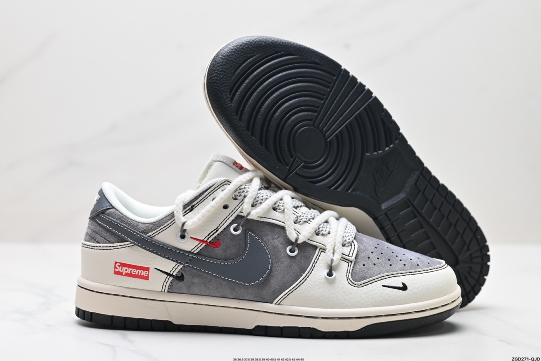 NK Dunk Low Retro “DIY高端定制” 低帮休闲运动板鞋   YX5066-210