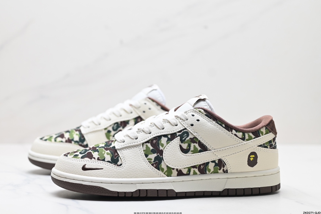 NK Dunk Low Retro “DIY高端定制” 低帮休闲运动板鞋  KK1333-014