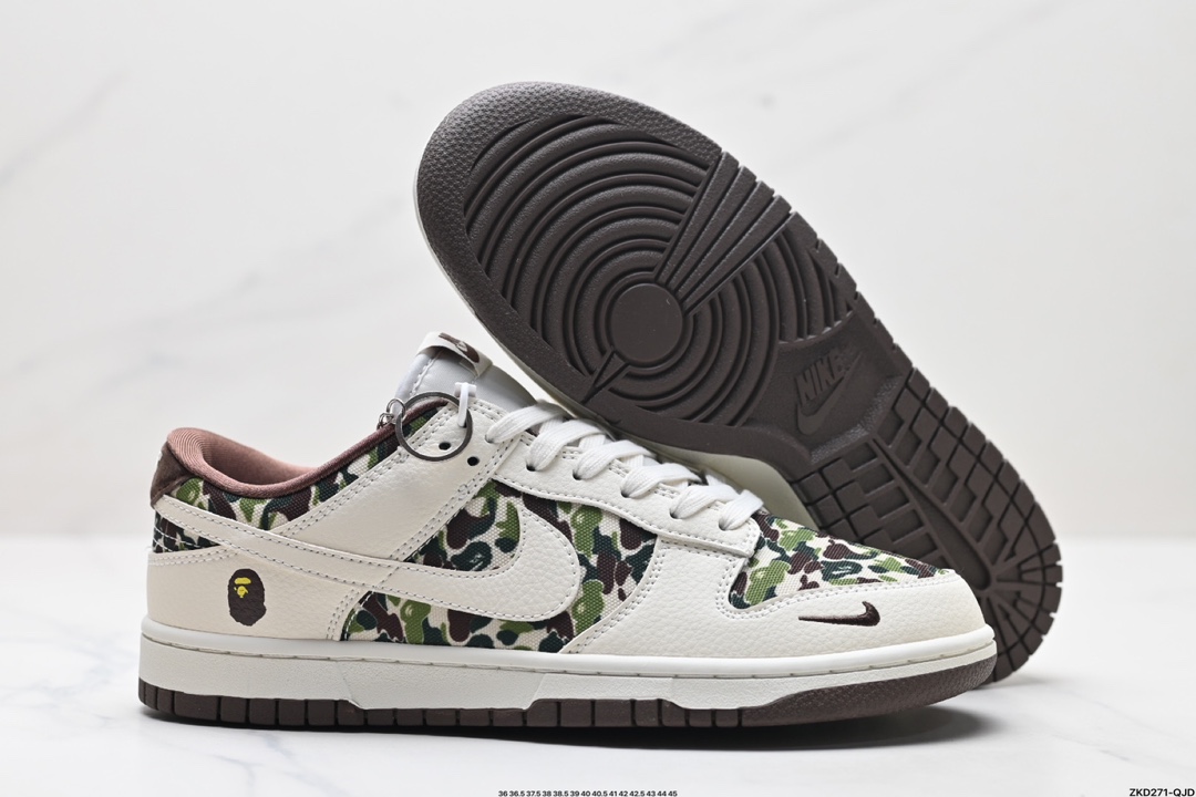 NK Dunk Low Retro “DIY高端定制” 低帮休闲运动板鞋  KK1333-014