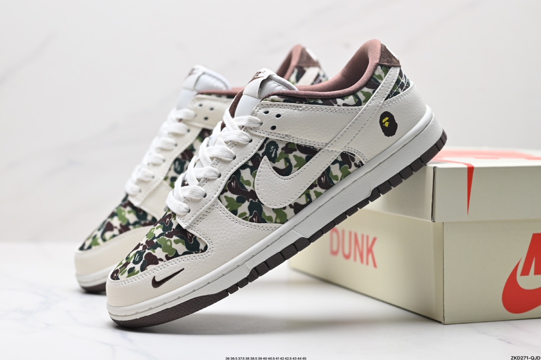 NK Dunk Low Retro “DIY高端定制” 低帮休闲运动板鞋  KK1333-014