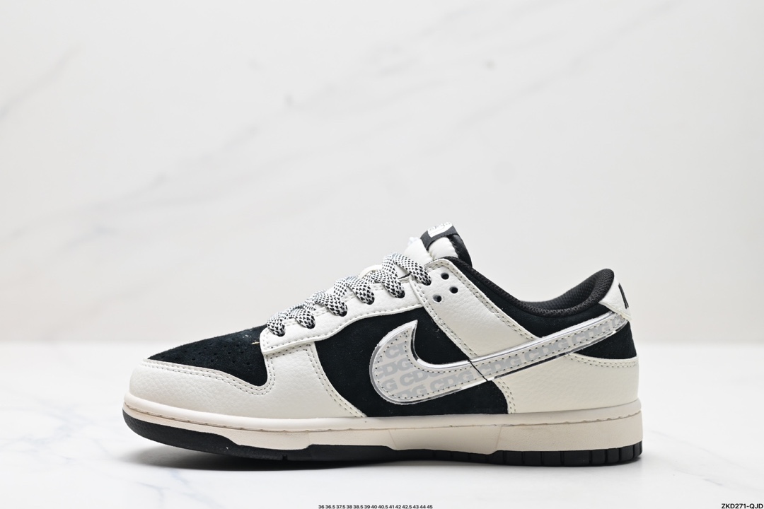 NK Dunk Low Retro “DIY高端定制” 低帮休闲运动板鞋  BB7518-006