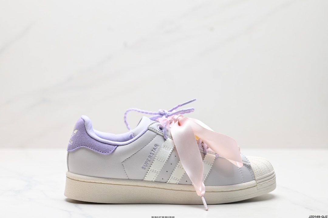 阿迪达斯Adidas三叶草 Originals Superstar贝壳头系列低帮经典百搭休闲运动板鞋  IF1804