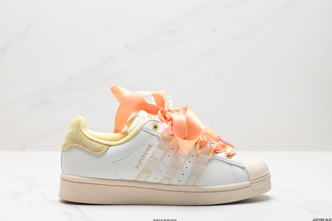 阿迪达斯Adidas三叶草 Originals Superstar贝壳头系列低帮经典百搭休闲运动板鞋  IF1804