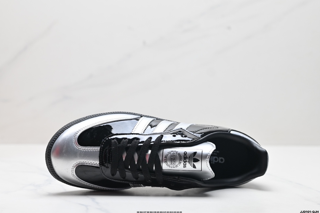 💰110版本 公司级✅阿迪达斯AD Originals Samba Vegan OG桑巴舞系列绅士德训足球风百搭休闲运动板鞋 贷号:IH3364 尺码:36 36.5 37 38 38.5 39 40 40.5 41 42 42.5 43 44 45 ID:JJD101-QJH