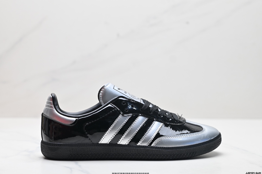 💰110版本 公司级✅阿迪达斯AD Originals Samba Vegan OG桑巴舞系列绅士德训足球风百搭休闲运动板鞋 贷号:IH3364 尺码:36 36.5 37 38 38.5 39 40 40.5 41 42 42.5 43 44 45 ID:JJD101-QJH