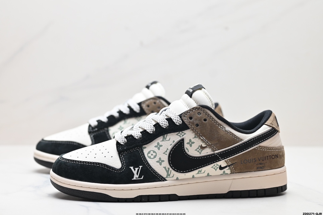 NK Dunk Low Retro “DIY高端定制” 低帮休闲运动板鞋  XF8698-025