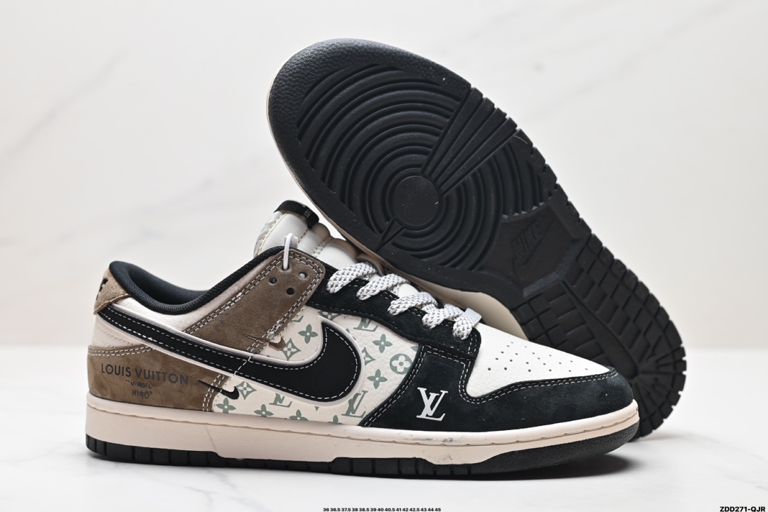 NK Dunk Low Retro “DIY高端定制” 低帮休闲运动板鞋  XF8698-025