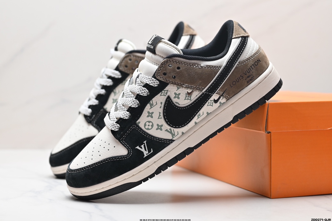 NK Dunk Low Retro “DIY高端定制” 低帮休闲运动板鞋  XF8698-025