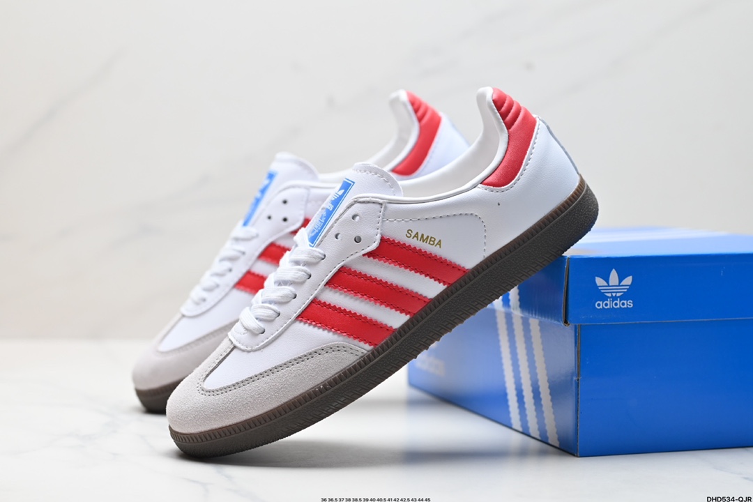 🈴️💰130
真标✅阿迪达斯三叶草Adidas Originals Samba OG桑巴舞系列绅士德训足球风百搭低帮休闲运动板鞋
货号:B75806
尺码:36 36.5 37 38 38.5 39 40 40.5 41 42 42.5 43 44 45
ID:DHD534-QJR