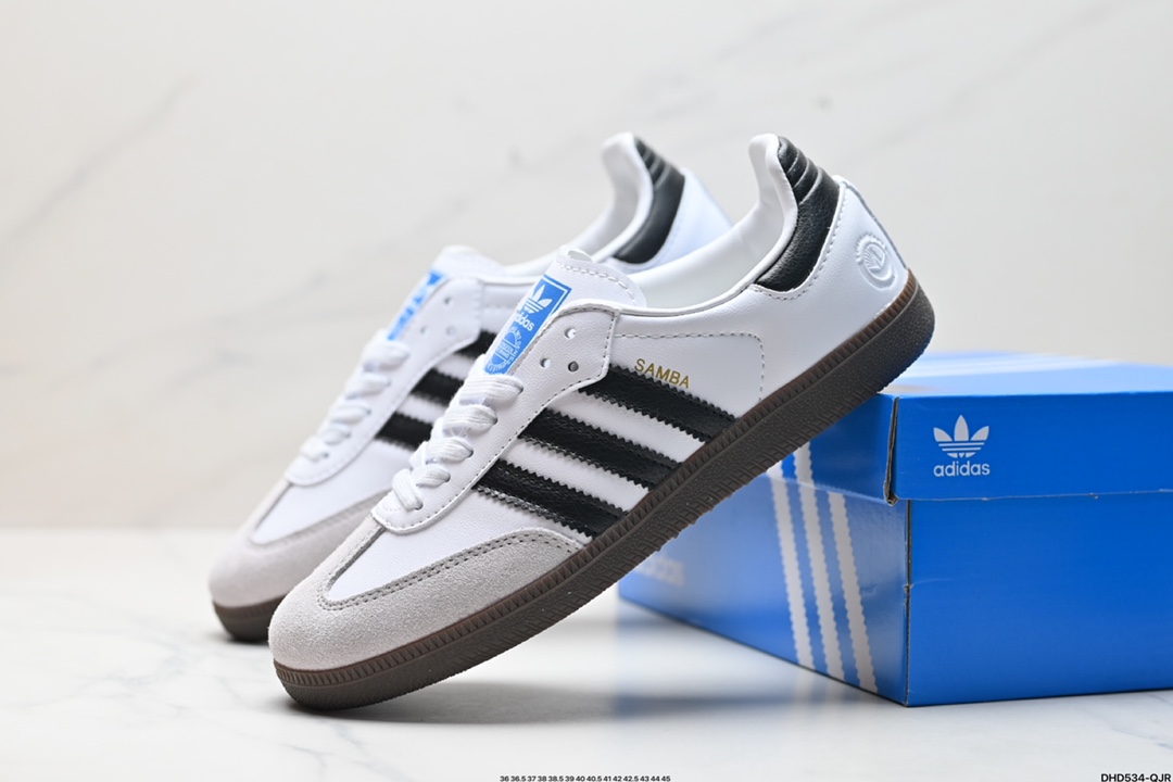 🈴️💰130
真标✅阿迪达斯三叶草Adidas Originals Samba OG桑巴舞系列绅士德训足球风百搭低帮休闲运动板鞋
货号:B75806
尺码:36 36.5 37 38 38.5 39 40 40.5 41 42 42.5 43 44 45
ID:DHD534-QJR