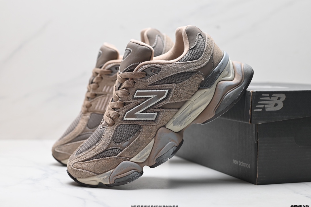 🈴💰170
公司级✅New Balance 公司级版本
NB9060 联名款 复古休闲运动慢跑鞋 
鞋款灵感源自设计师本人对夏日的怀日回忆。鞋面大身由空间双格及磨砂鞋面拼接而生，夏日氛围拉满#采用大面积网眼以及麂皮材质覆盖鞋身，还原经典气质。搭载ABZORB避震科技，由泡沫聚酯制成，上脚可以有效减少由鞋底反弹对身体及双腿的冲击力
货号:U9060APP
Size:36 37 37.5 38 38.5 39.5 40.5 41.5 42 42.5 43 44 45 46
ID:JED538-QZD