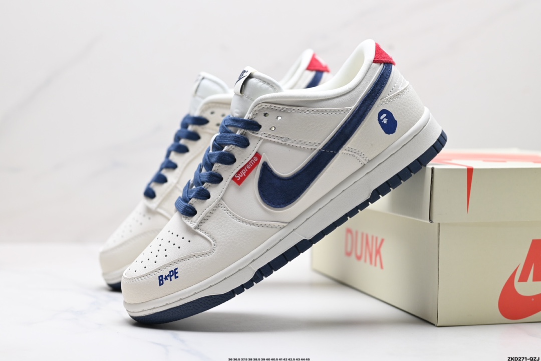 NK Dunk Low Retro “DIY高端定制” 低帮休闲运动板鞋  LW1818-108