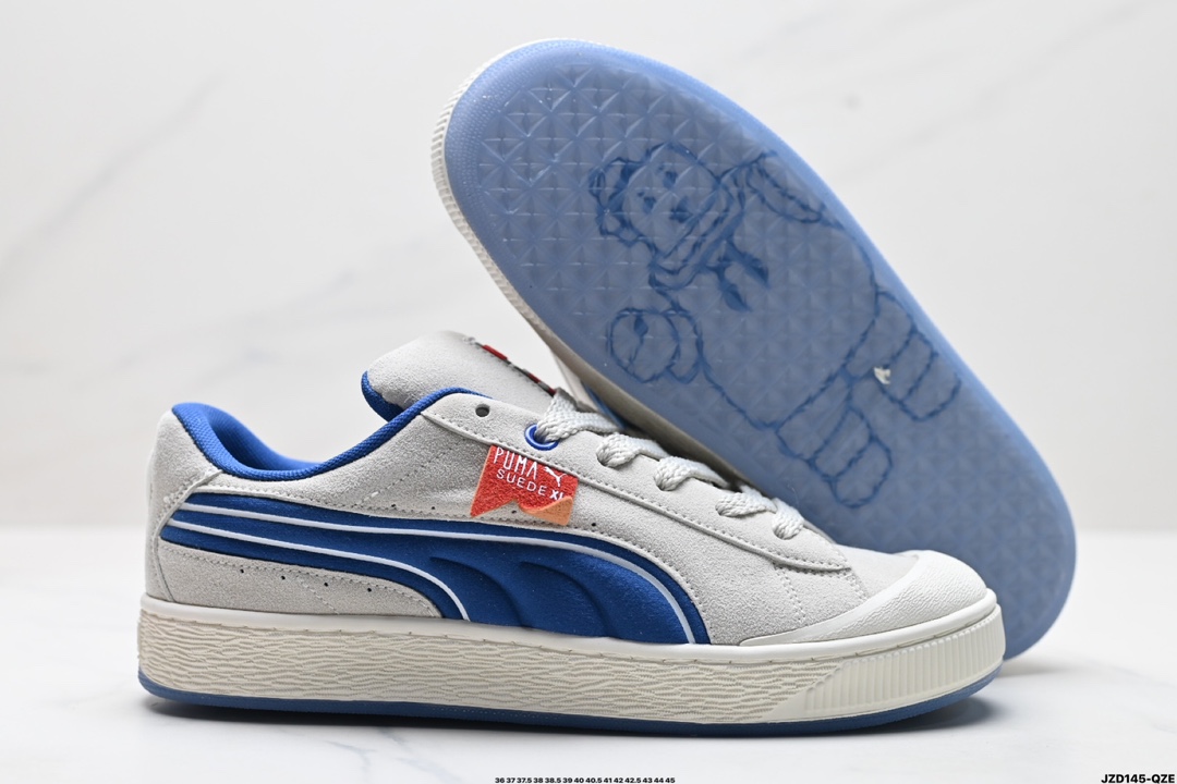 PUMA SUEDE XL CRUSH STAY PUFL防滑耐磨 彪马低帮经典百搭休闲运动板鞋  399671-01