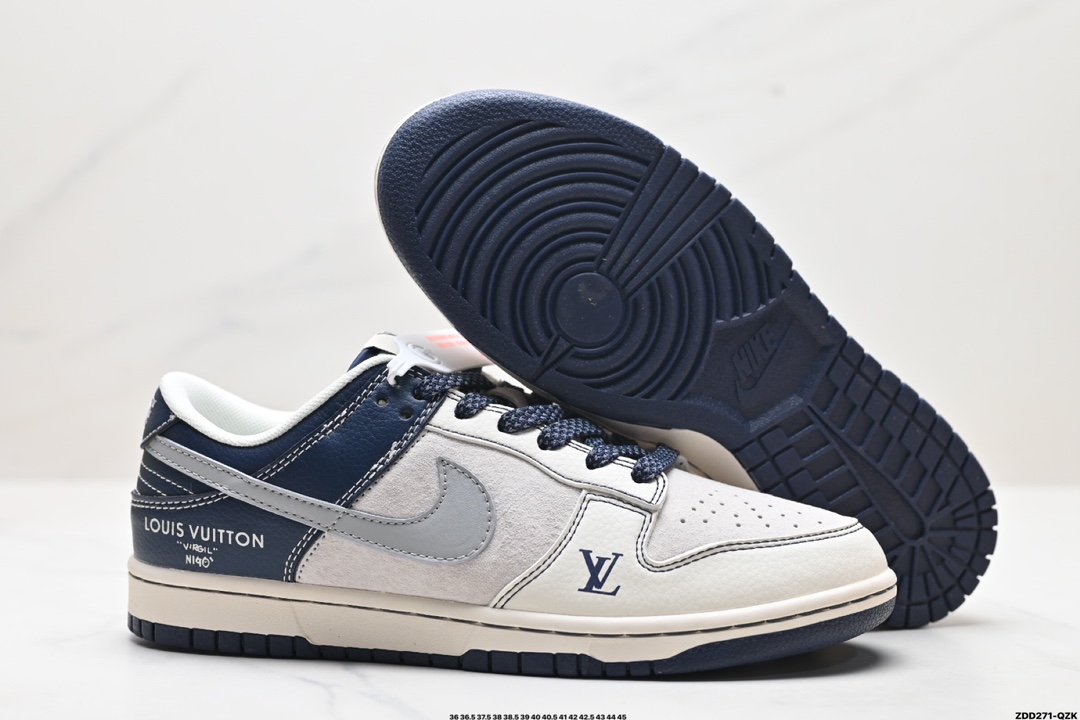 NK Dunk Low Retro “DIY高端定制” 低帮休闲运动板鞋  XF8698-023