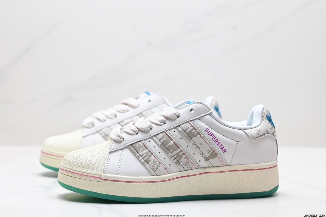 Adidas originals Superstar XLG 阮菲菲联名款 三叶草 CNY 龙年限定新款 Ad Originals Superstar 官方新款  1140XD