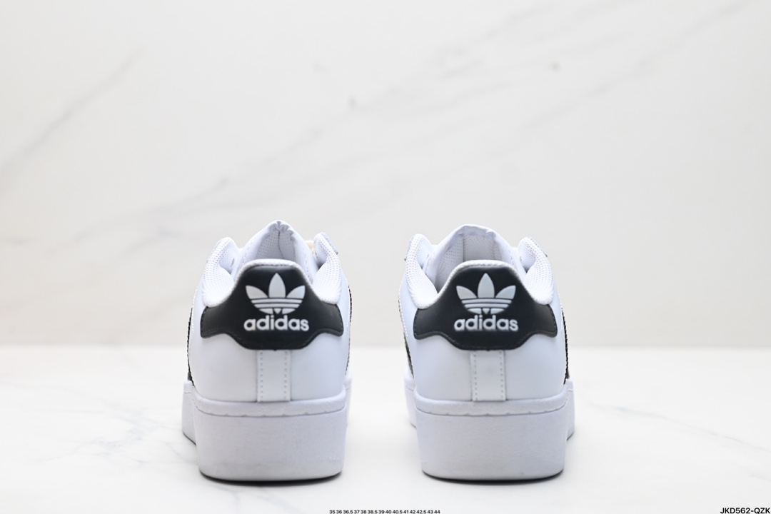 Adidas Originals Superstar XLG 贝壳头厚底休闲板鞋 IE8409