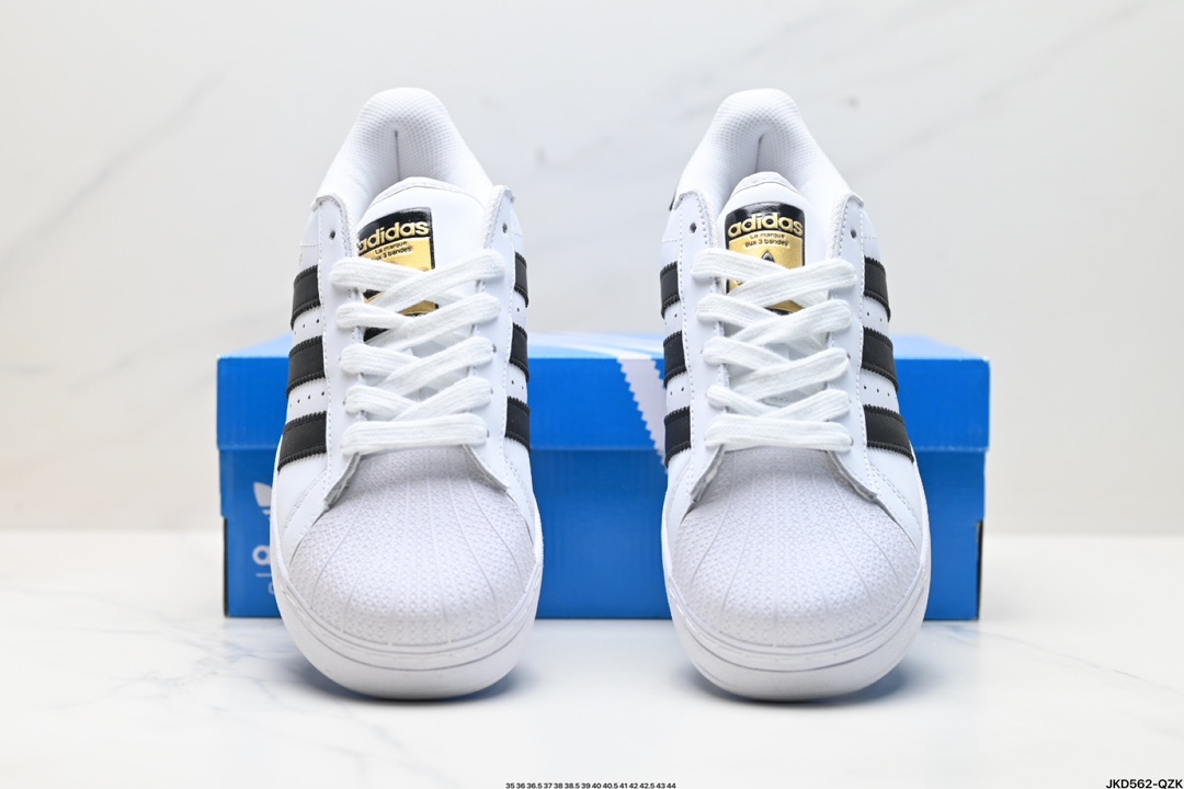 Adidas Originals Superstar XLG 贝壳头厚底休闲板鞋 IE8409