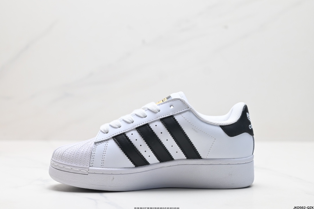 Adidas Originals Superstar XLG 贝壳头厚底休闲板鞋 IE8409