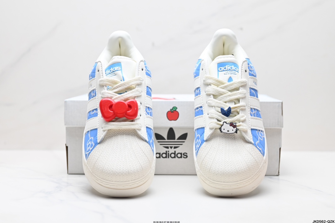 Adidas Originals Superstar XLG 贝壳头厚底休闲板鞋  IG4477