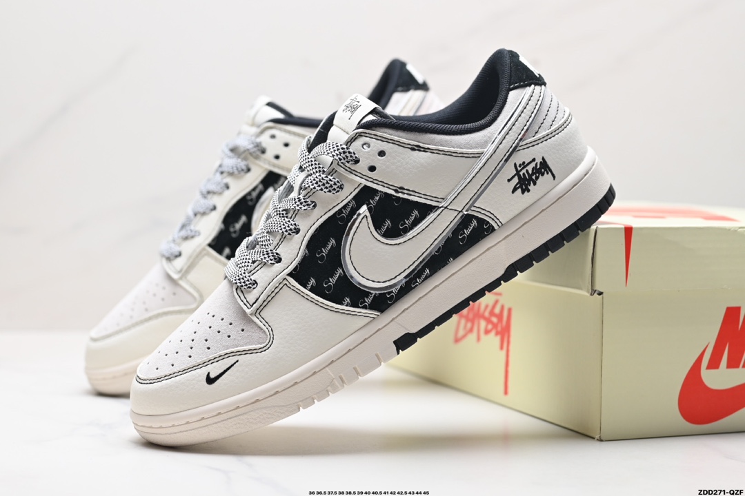 NK Dunk Low Retro “DIY高端定制” 低帮休闲运动板鞋   XF8698-011