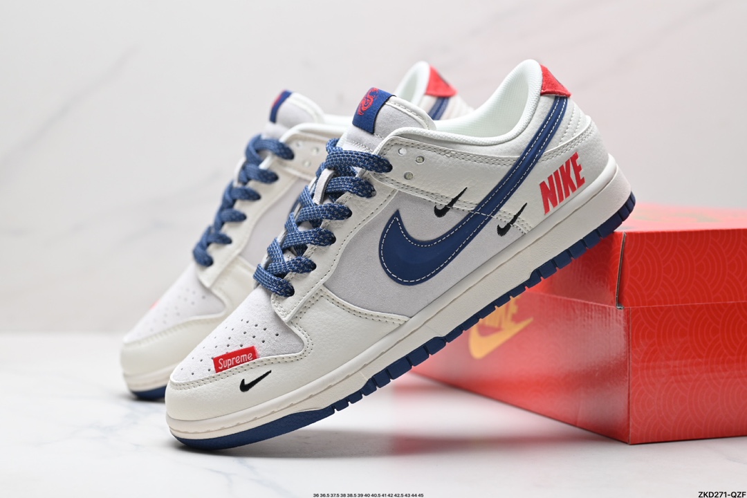 NK Dunk Low Retro “DIY高端定制” 低帮休闲运动板鞋  FC1688-204