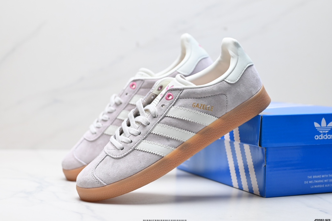 阿迪达斯三叶草Adidas Originals Samba 桑巴舞系列绅士德训足球风百搭低帮休闲运动板鞋  ID1482