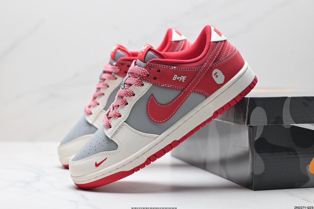 NK Dunk Low Retro “DIY高端定制” 低帮休闲运动板鞋  BB8969-008